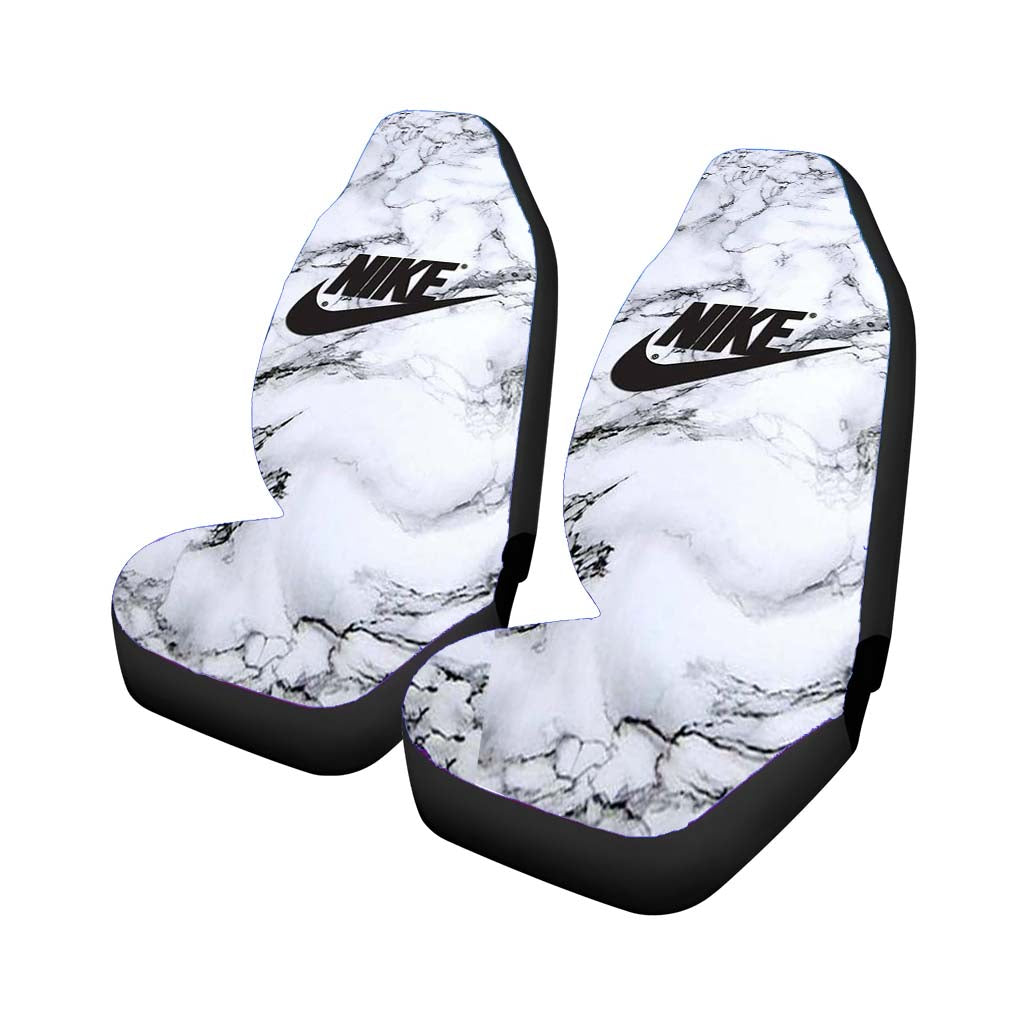 Nike Logo Marble car Seat Covers