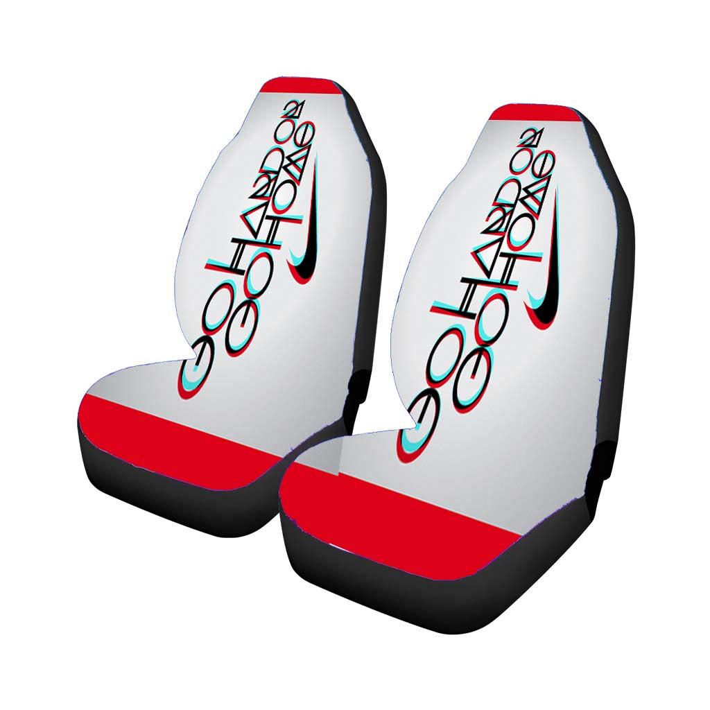Nike Logo Quote Go Hard Or Go Home car Seat Covers