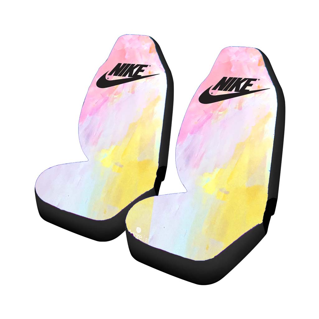 Nike Logo Watercolor car Seat Covers