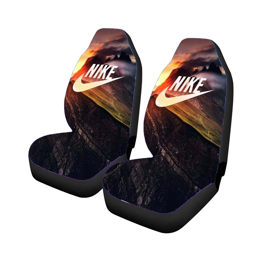 Nike Mural Mountain car Seat Covers