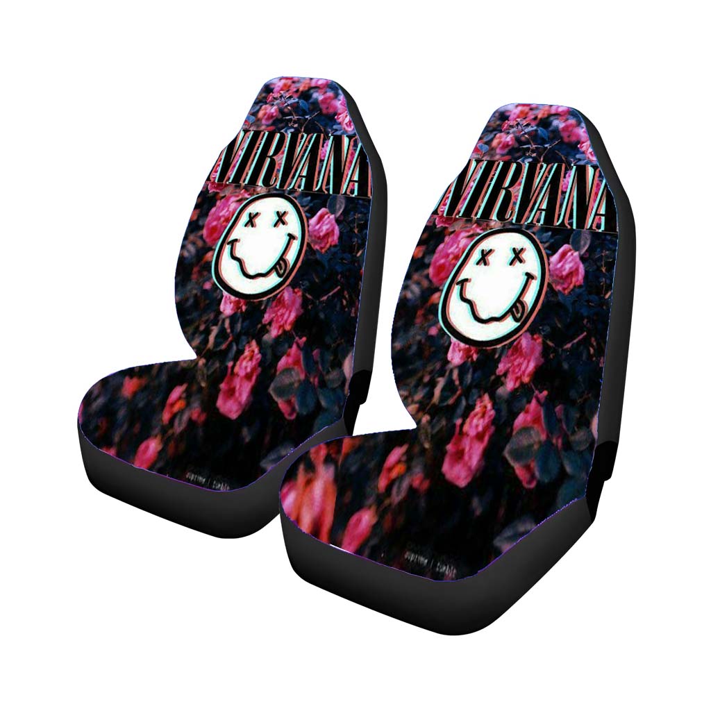 Nirvana Flowers car Seat Covers