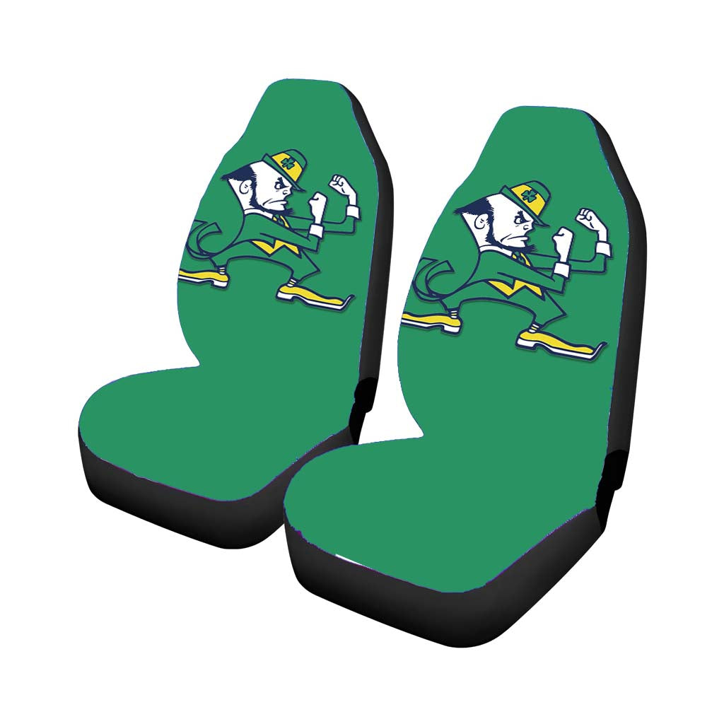 Notre Dame Mascot Team car Seat Covers