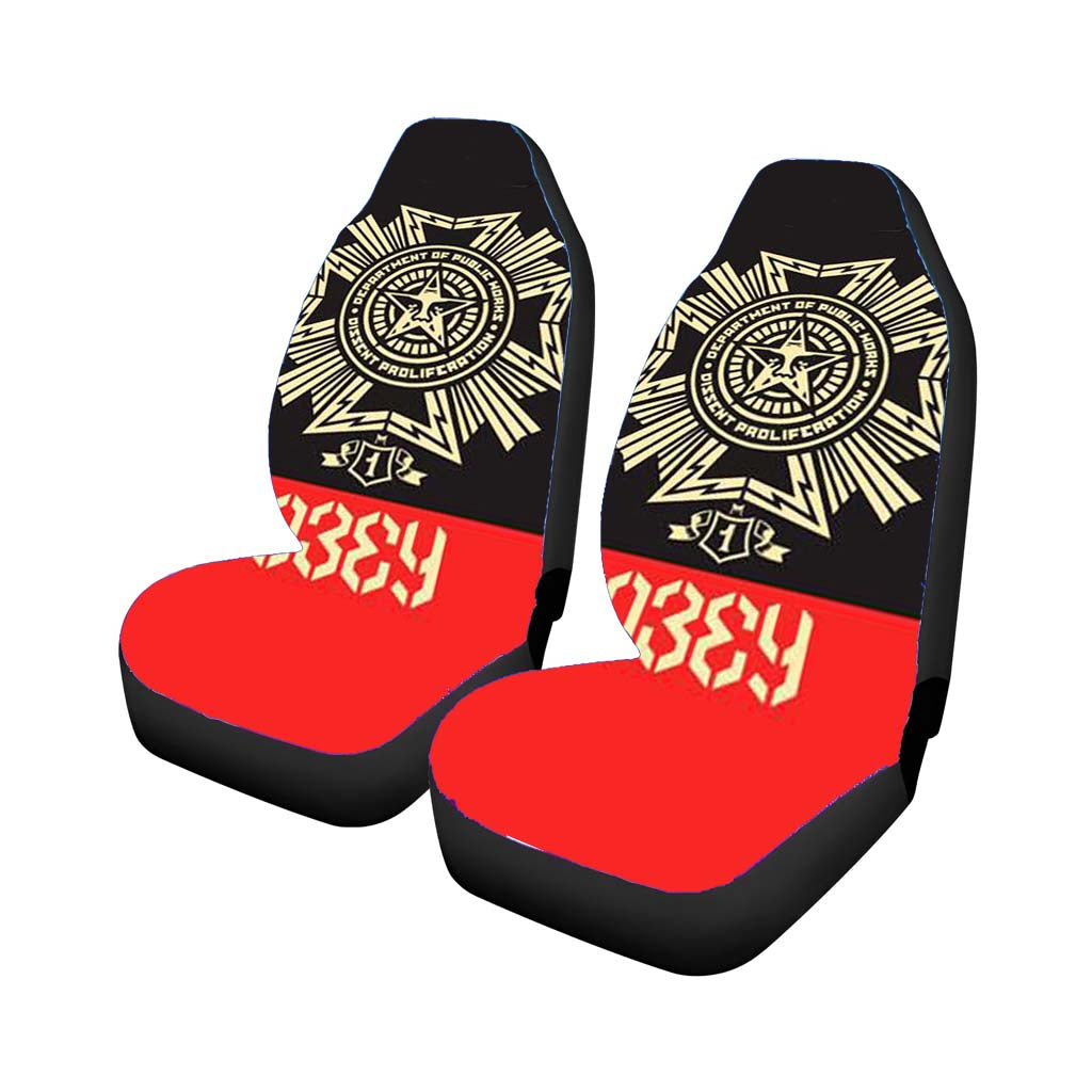 Obey Clothing car Seat Covers