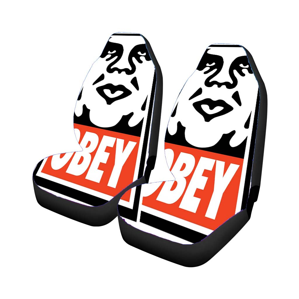 Obey Icon Poster car Seat Covers