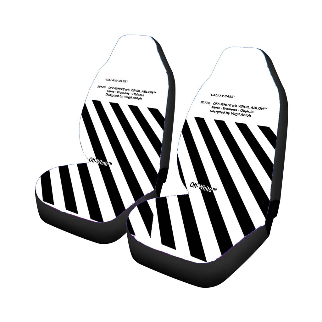 Off White 2 car Seat Covers