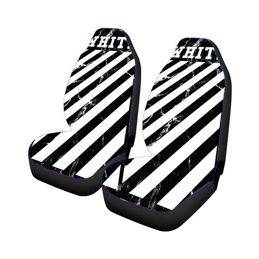 Off White 3 Car Seat Covers Universal Fit
