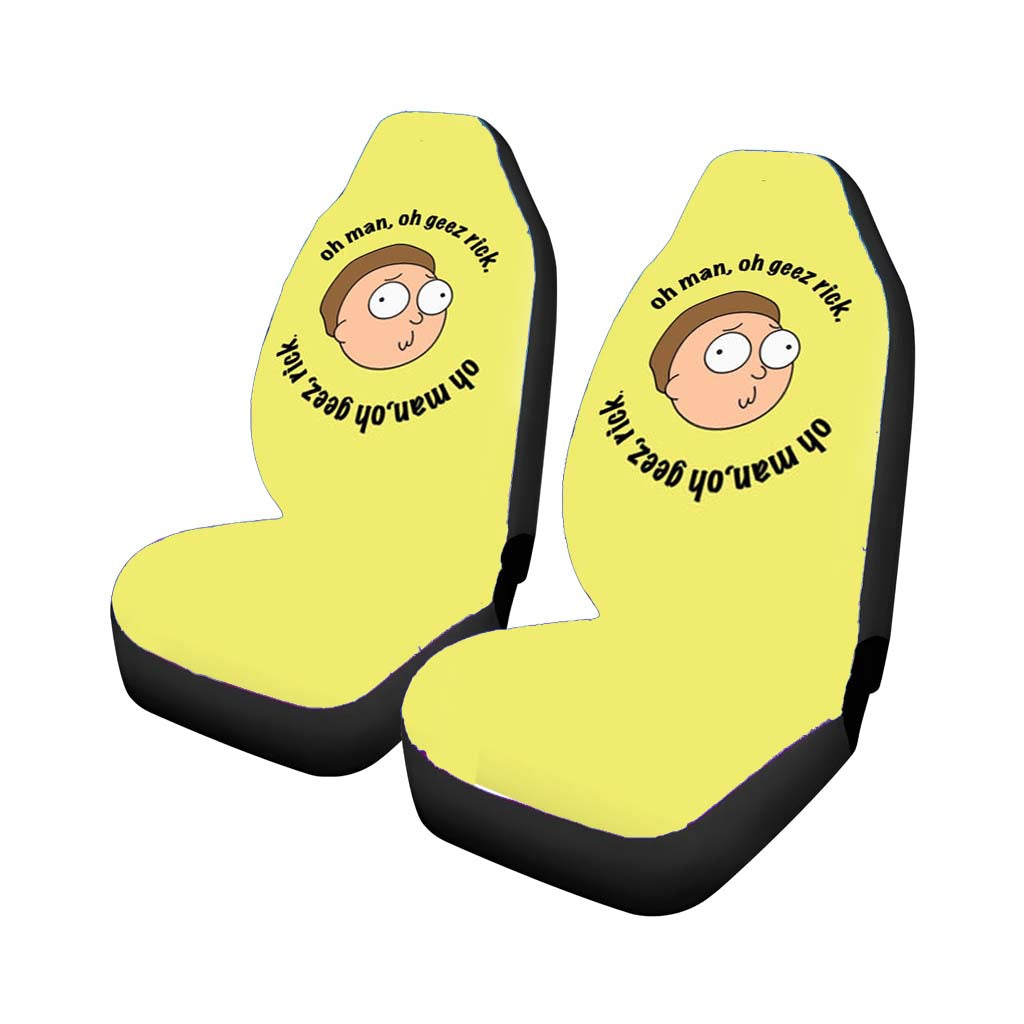 Oh Man, Oh Geez Rick - Ram car Seat Covers