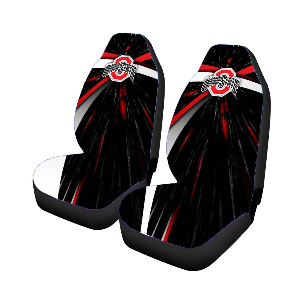 Ohio State Buckeyes car Seat Covers
