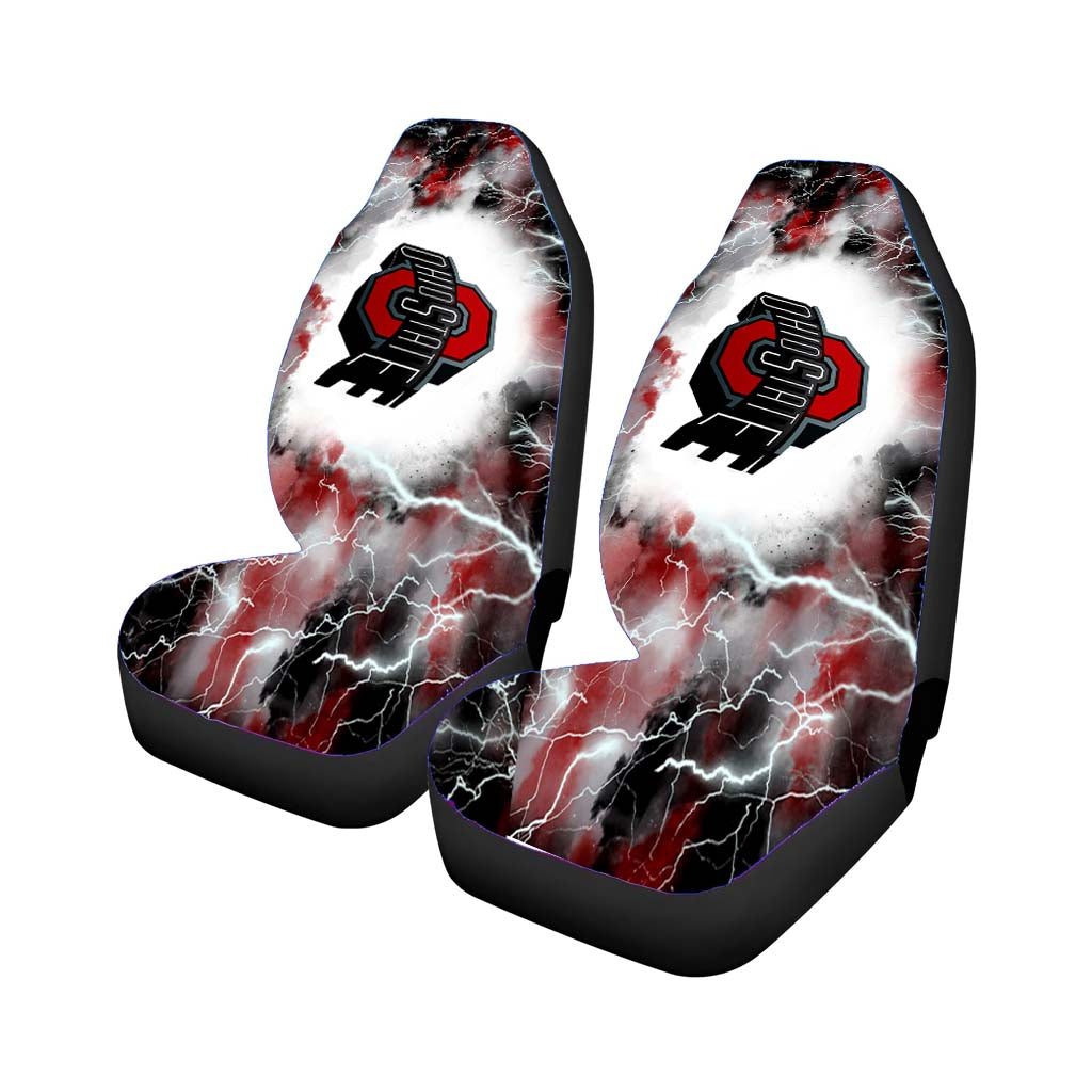 Ohio State Football Logo car Seat Covers