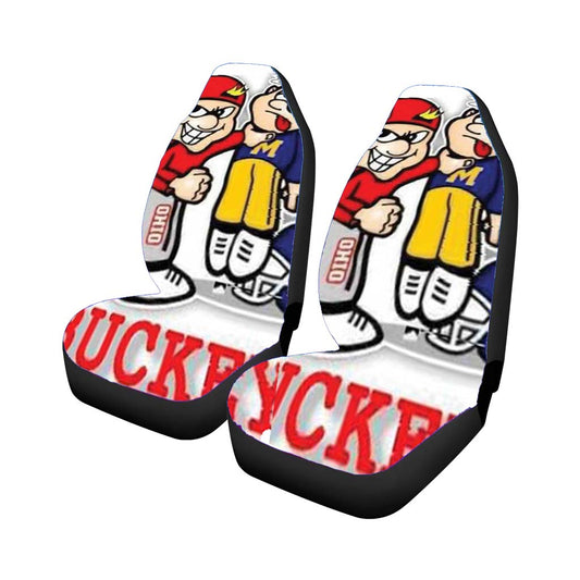 Ohio State Go Buckeyes Universal Fit Car Seat Covers