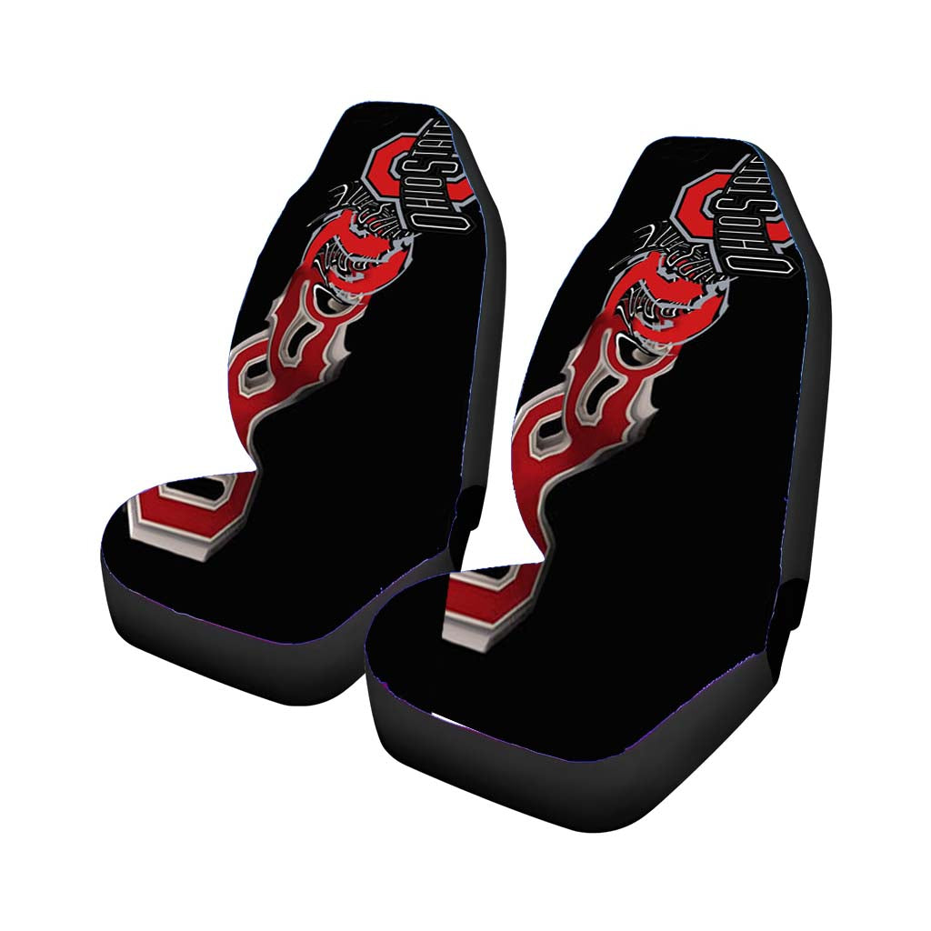 Ohio State University Art car Seat Covers