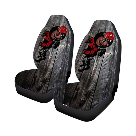 Ohio State Wood Syle Universal Fit Car Seat Covers
