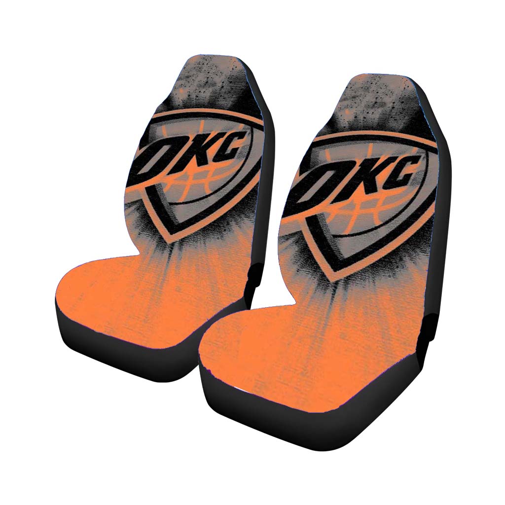 Oklahoma City Thunder Large car Seat Covers