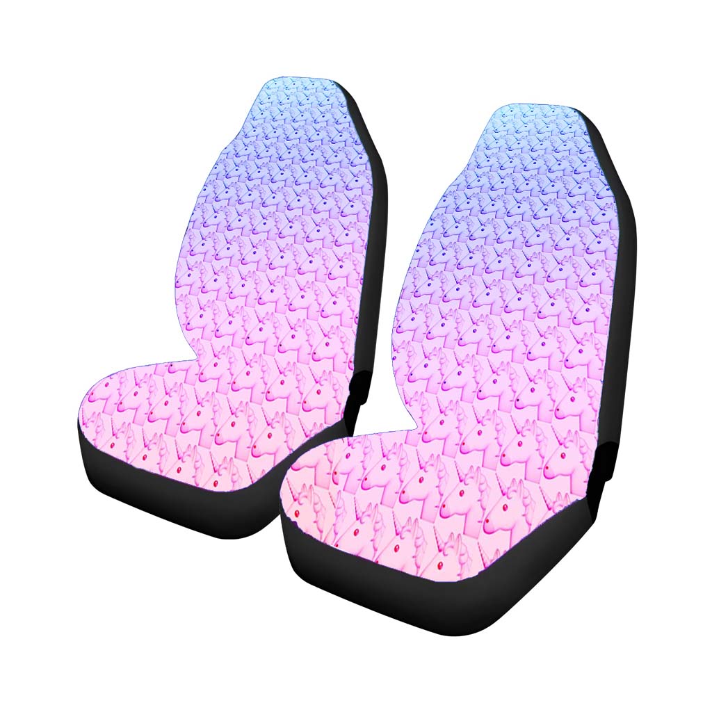 Ombre Unicorn Pattern car Seat Covers