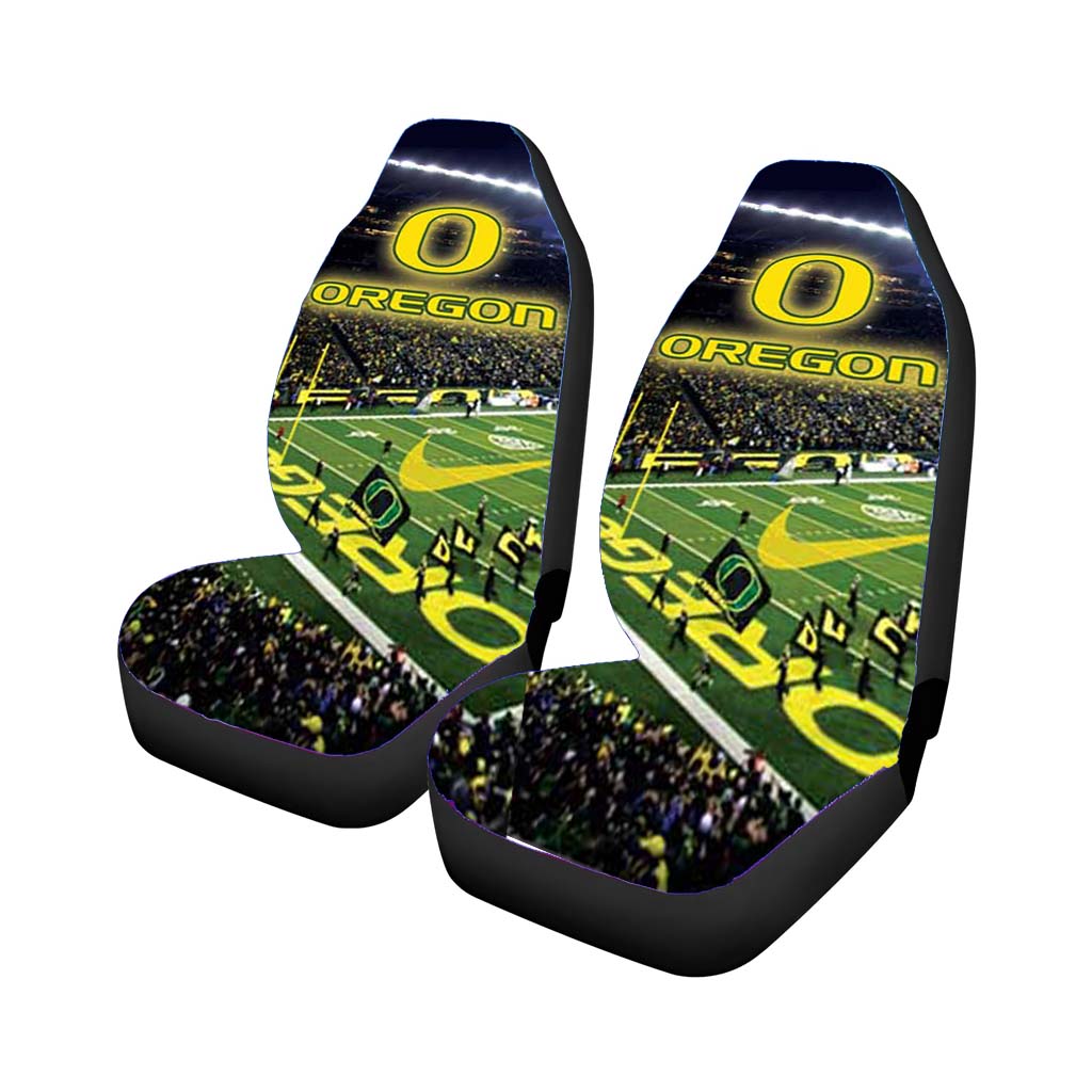 Oregon Ducks Stadium Logo car Seat Covers
