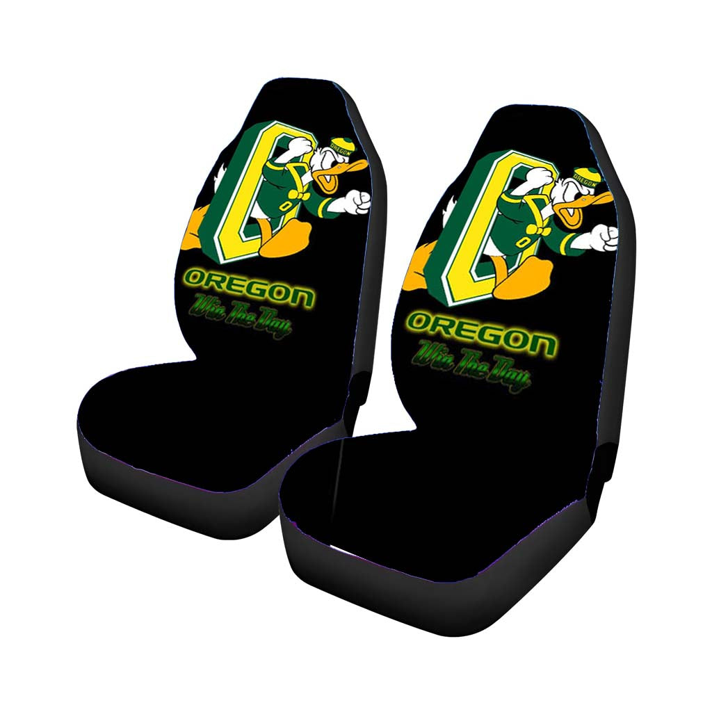 Oregon Ducks Win The Day car Seat Covers