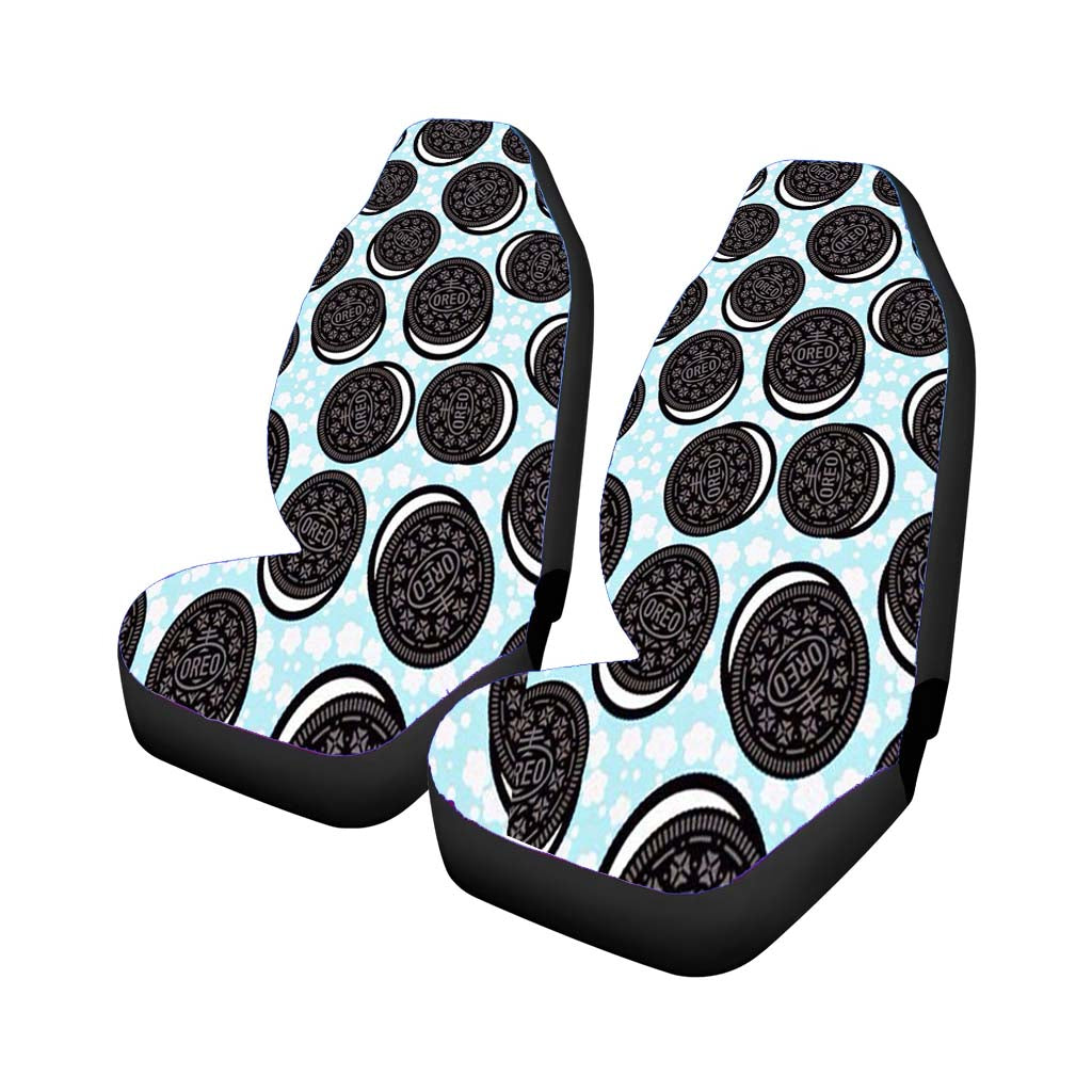 Oreo Biscuits Pattern car Seat Covers