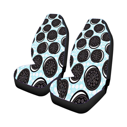 Oreo Biscuits Pattern Universal Fit Car Seat Covers