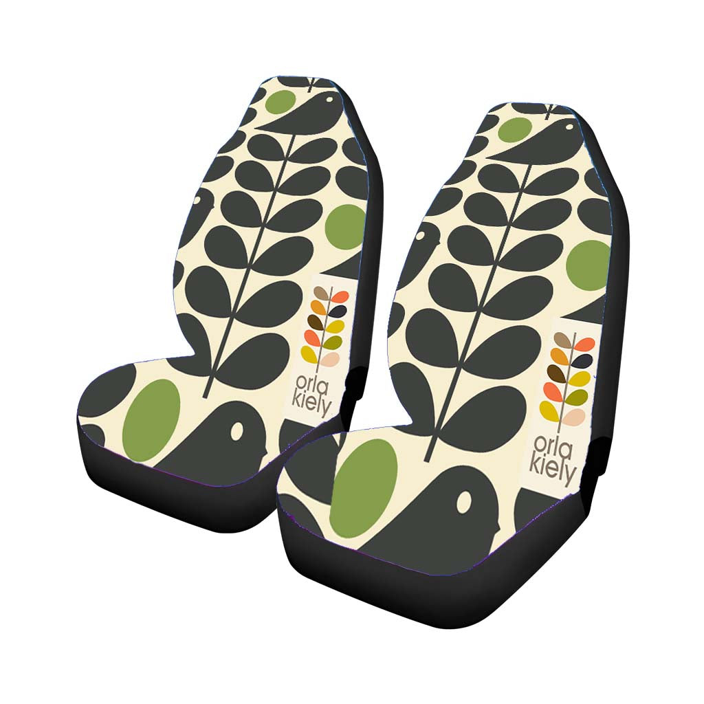 Orla Kiely Early Bird Monogram Pattern car Seat Covers