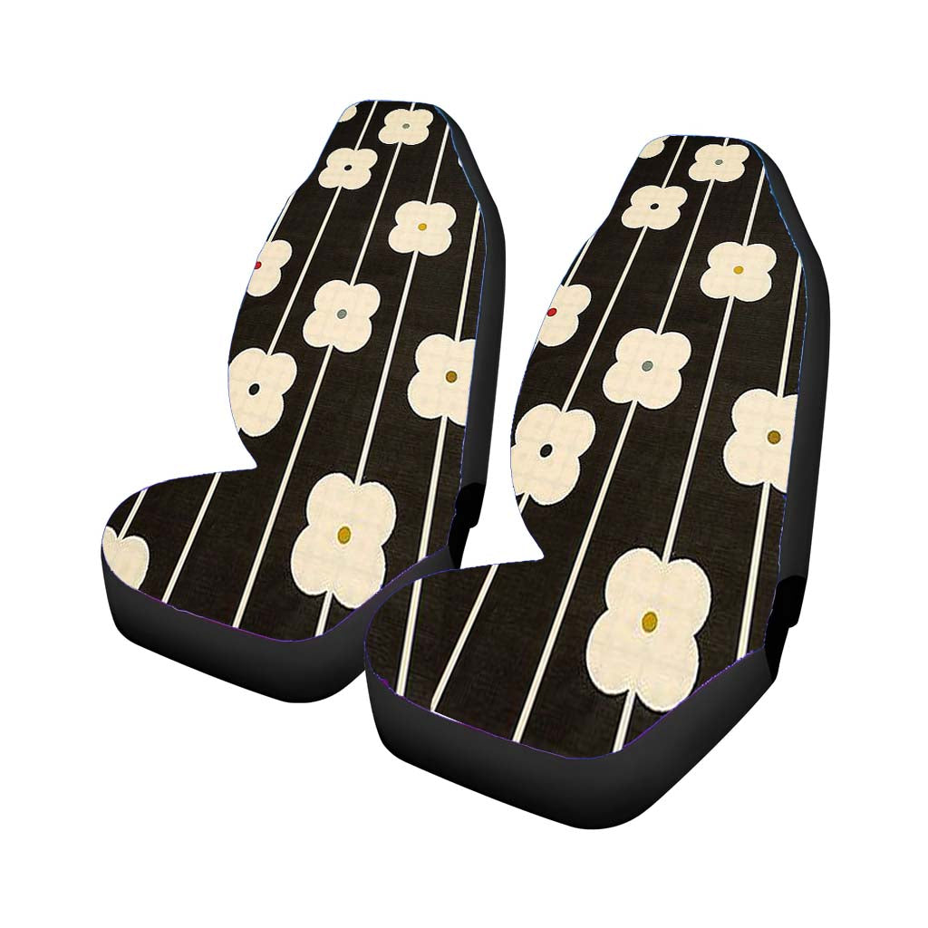 Orla Kiely Pattern Brown Grey car Seat Covers