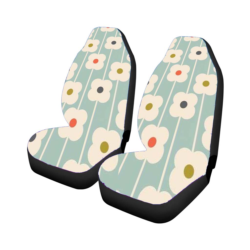 Orla Kiely Sripe Flower Pattern car Seat Covers