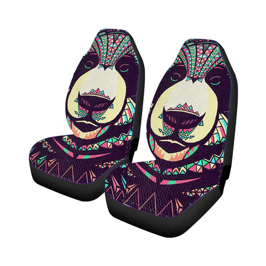 Panda Aztec Pattern Universal Fit Car Seat Covers