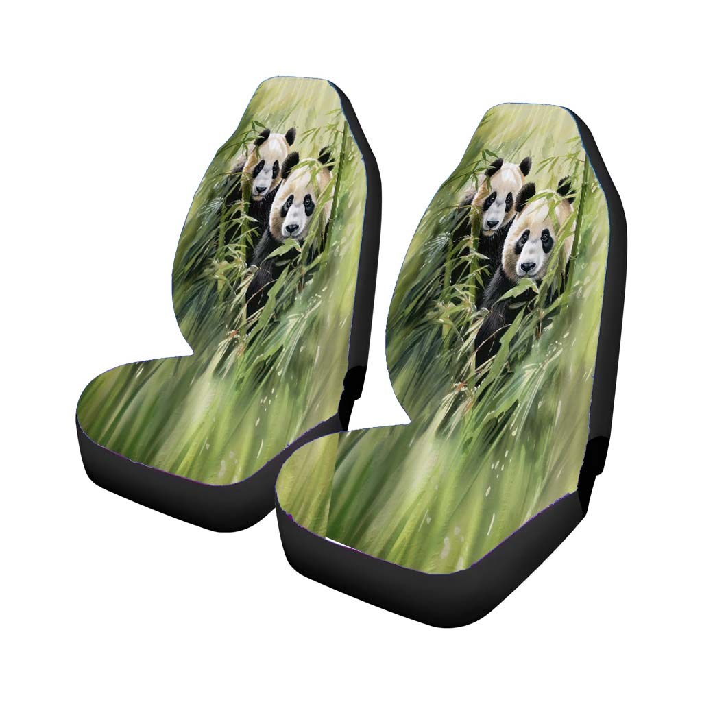 Panda Bear car Seat Covers