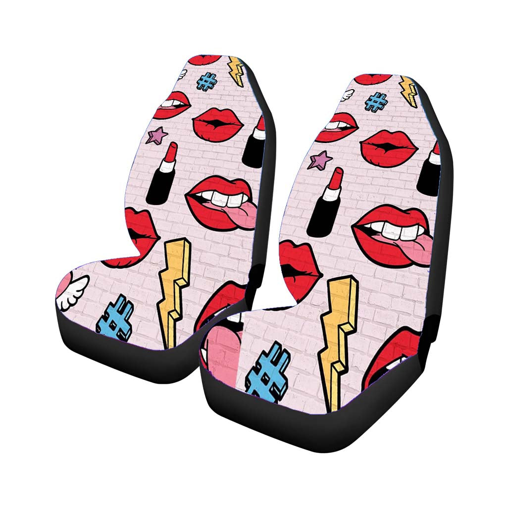 Papel De Parede Tumblr Unicornio Red car Seat Covers
