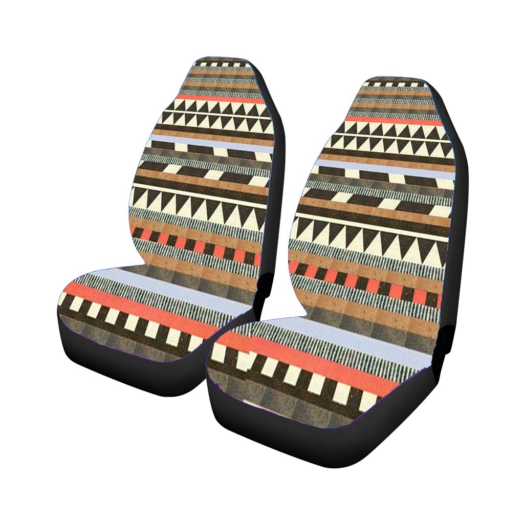 Pattern Brown Cas Mind car Seat Covers