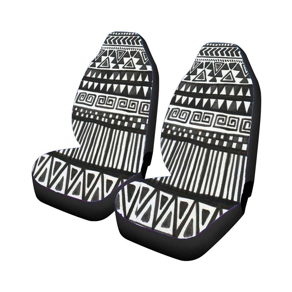 Pattern Cat Black car Seat Covers