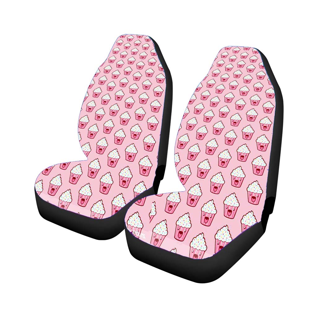 Pattern Cupcake car Seat Covers