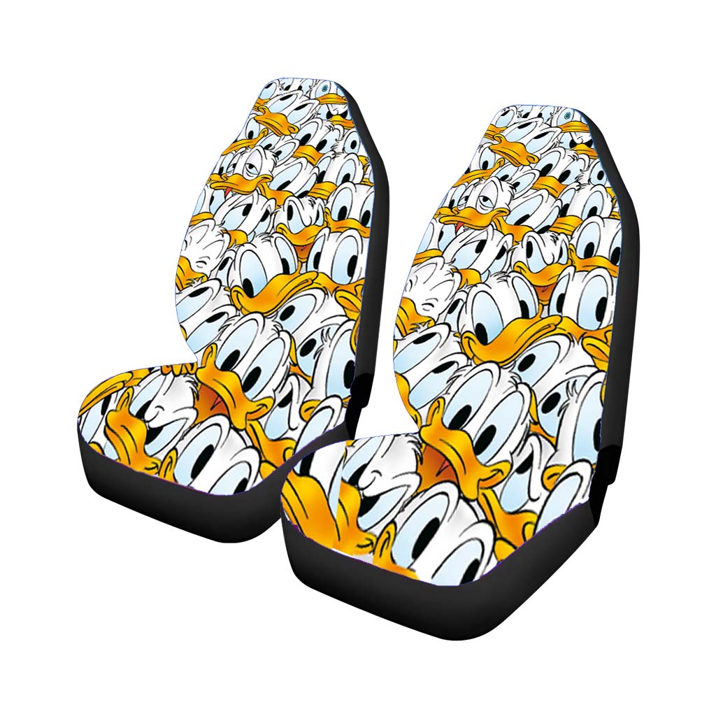 Pattern Emoticon Donald Duck car Seat Covers