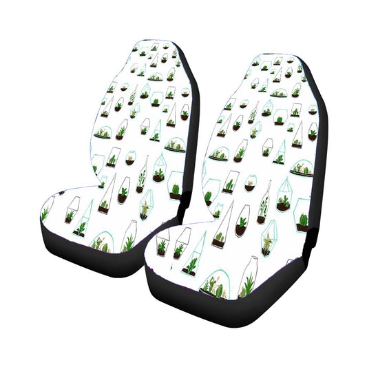 Pattern Go Green Flora Universal Fit Car Seat Covers