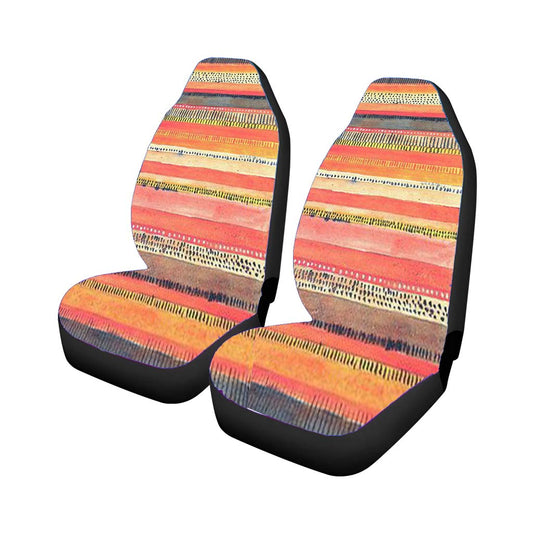 Pattern Is A Blur Universal Fit Car Seat Covers