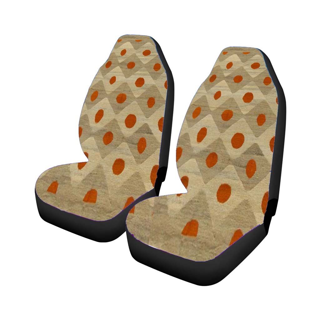 Pattern Smith Brown car Seat Covers