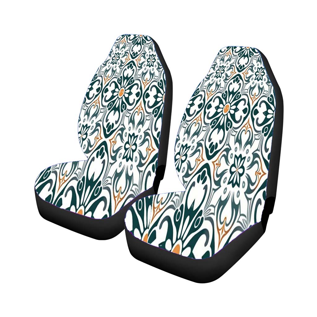 Pattern With A Floral Design car Seat Covers