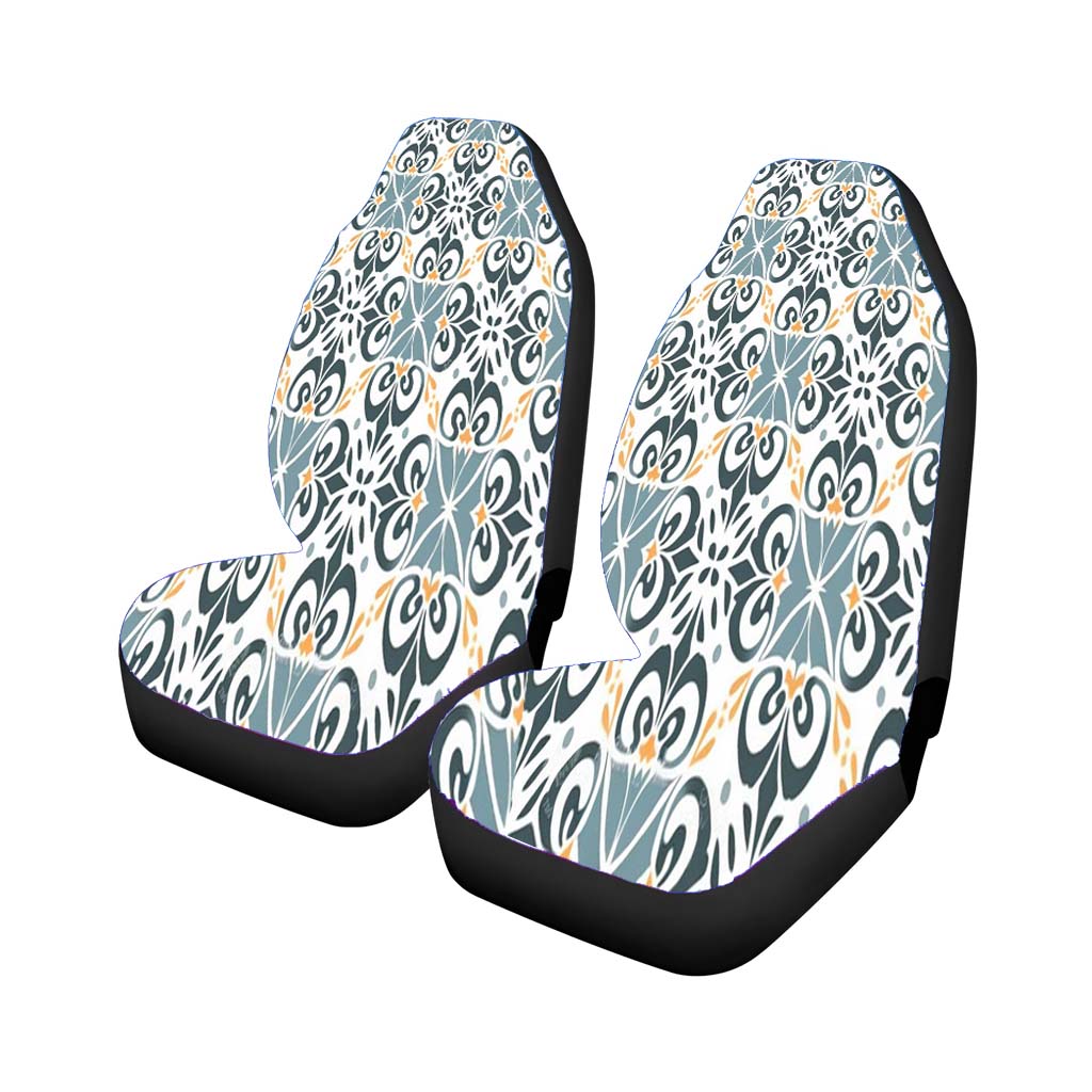 Pattern With A Floral Ornament car Seat Covers