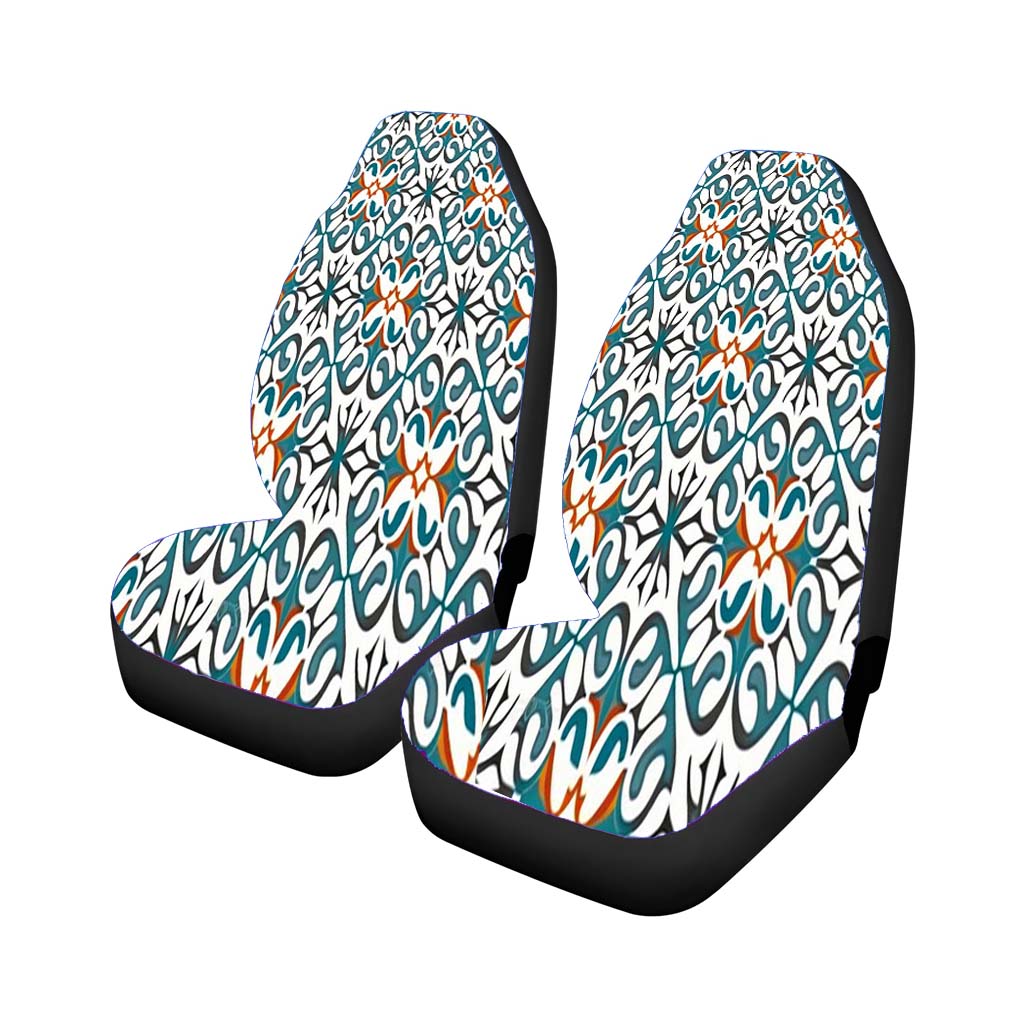 Pattern With The Letters car Seat Covers