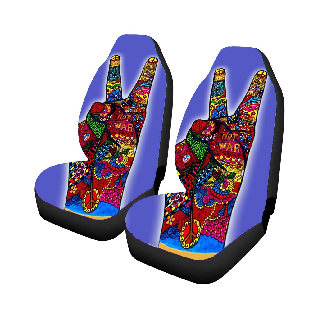 Peace No War Obey car Seat Covers