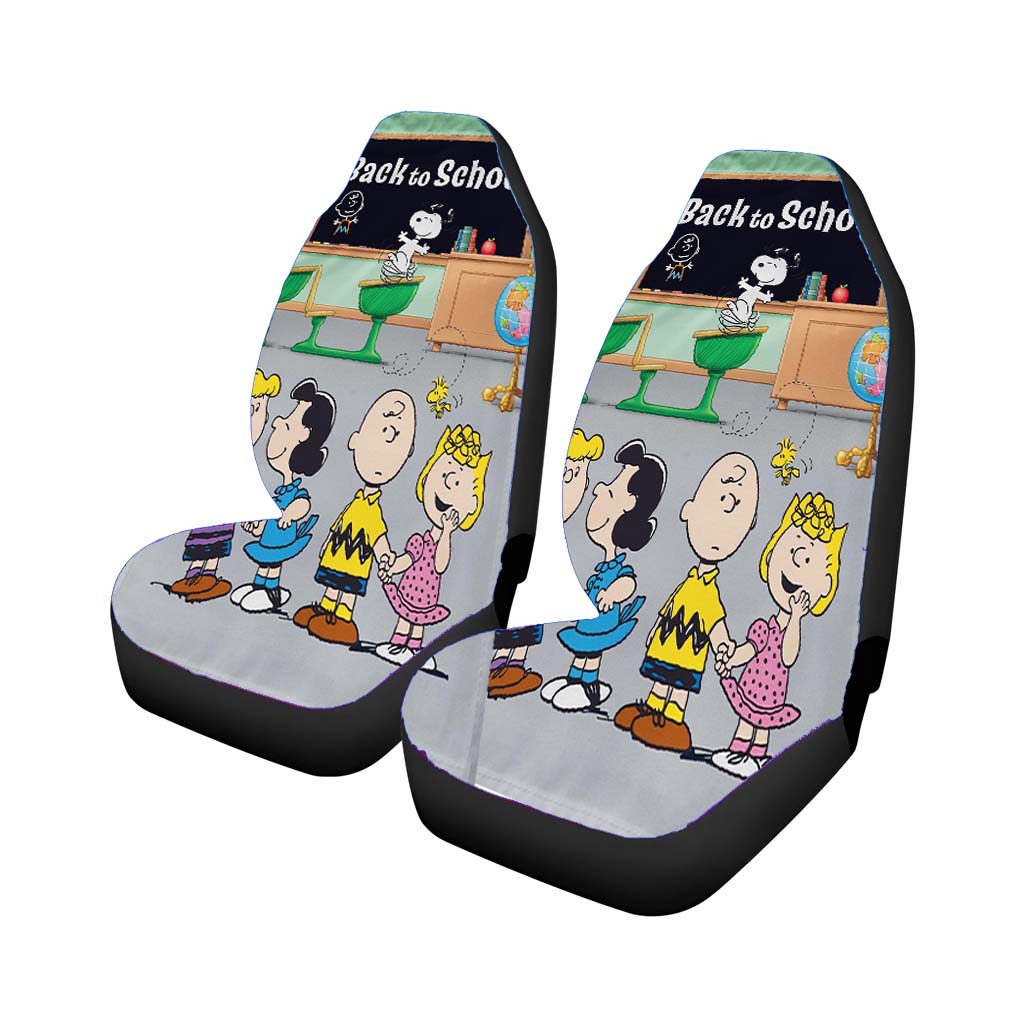 Peanuts Back To Class car Seat Covers