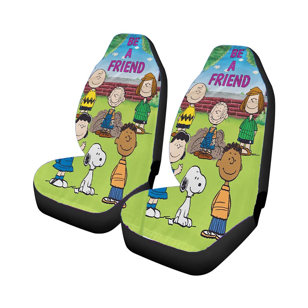 Peanuts Be A Friend car Seat Covers