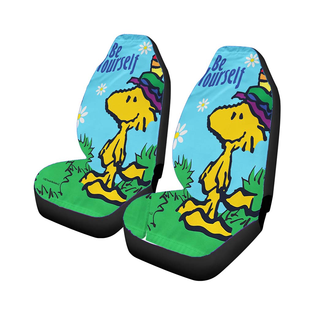Peanuts Be Yourself Woodstock car Seat Covers