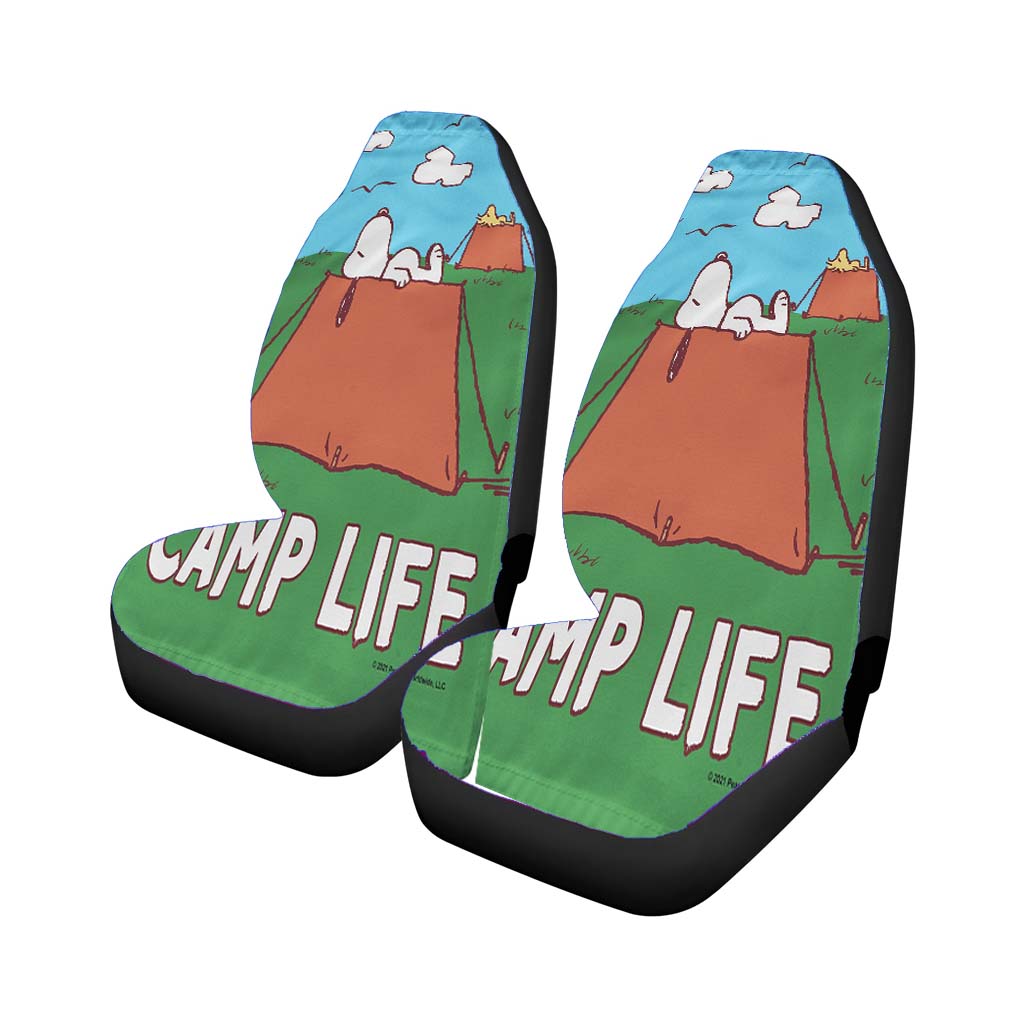 Peanuts Camp Life Snoopy car Seat Covers