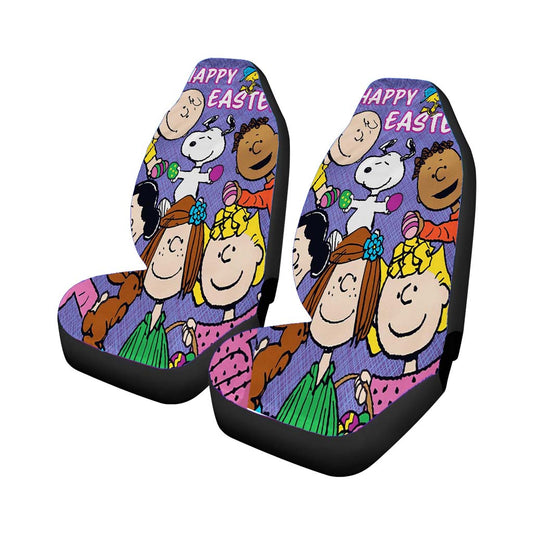 Peanuts Characters Easter Universal Fit Car Seat Covers
