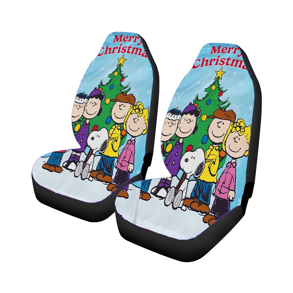 Peanuts Christmas car Seat Covers
