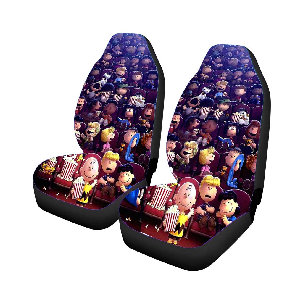 Peanuts Movie 2015 Poster car Seat Covers