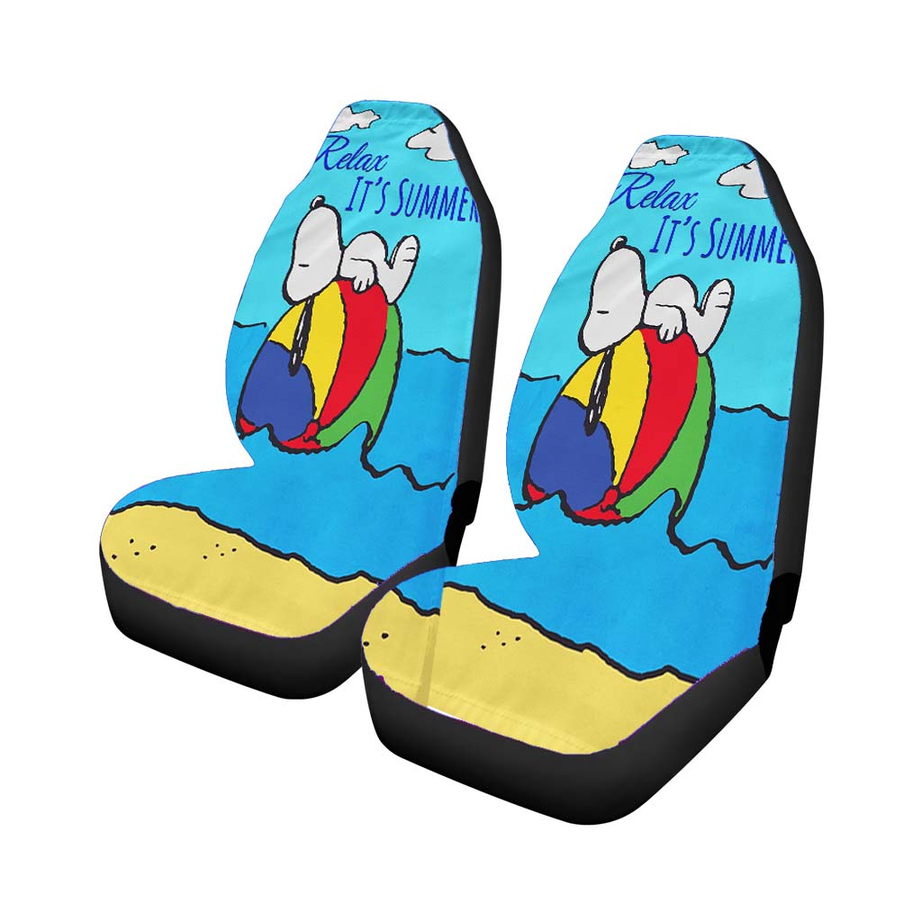 Peanuts Relax, It'S Summer Snoopy car Seat Covers