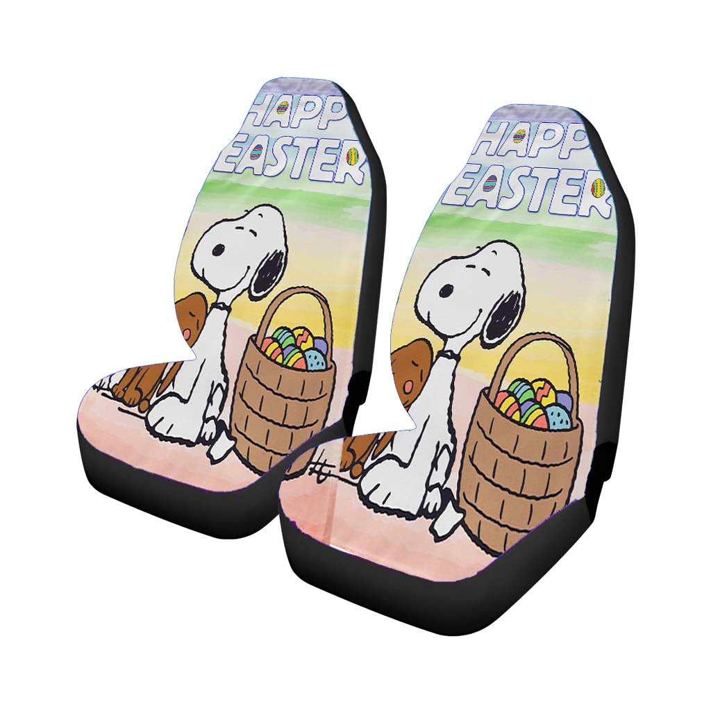 Peanuts Snoopy Easter car Seat Covers