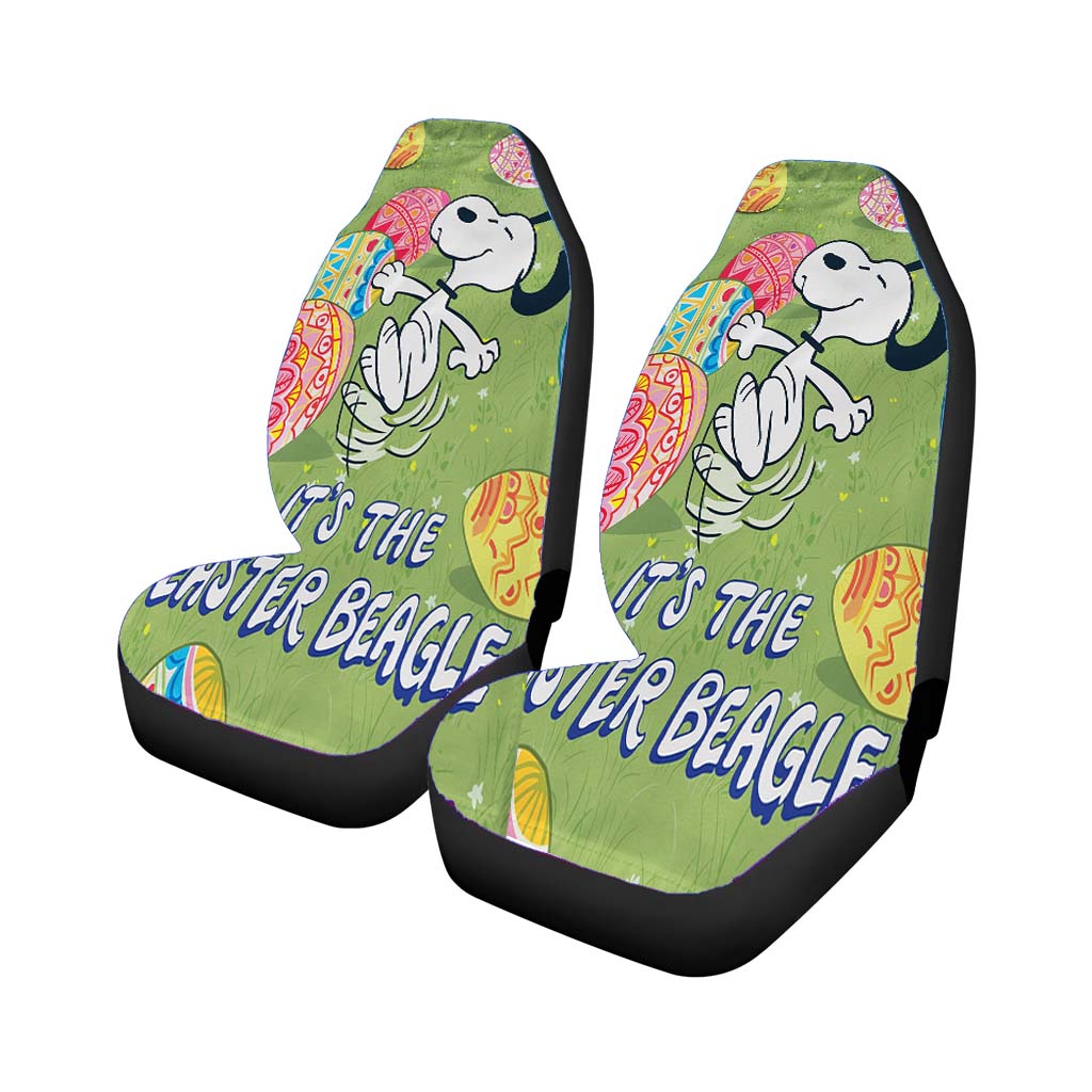 Peanuts Snoopy It'S The Easter Beagle car Seat Covers