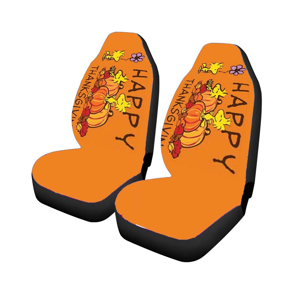 Peanuts Thanksgiving Woodstock car Seat Covers